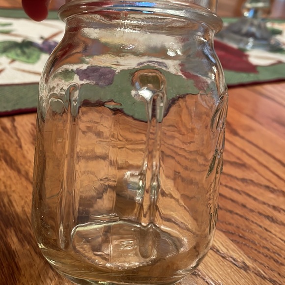 Ball Mason Drinking Jar with Handle. Vintage. Glass. EUC - Picture 4 of 6